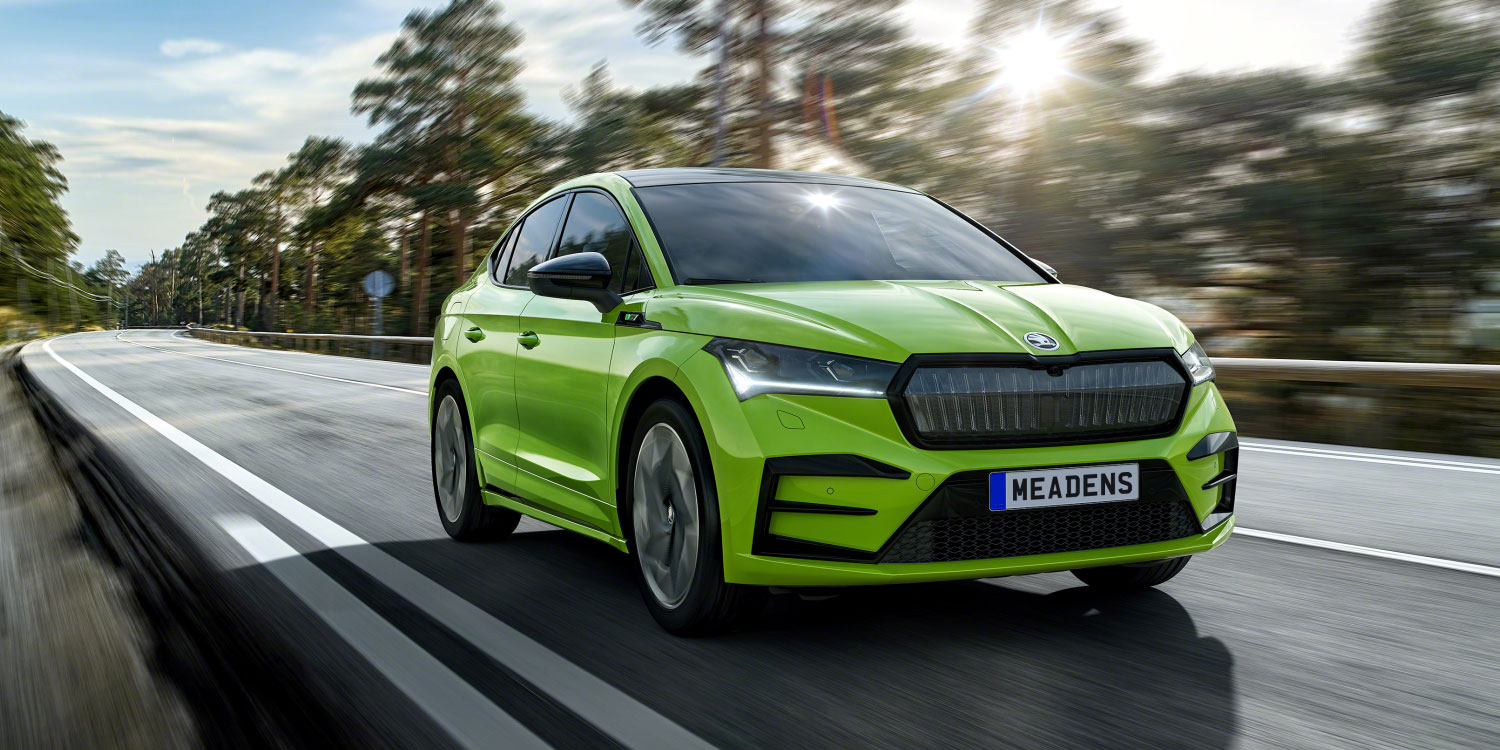 The first all-electric ŠKODA to wear the famous vRS badge
