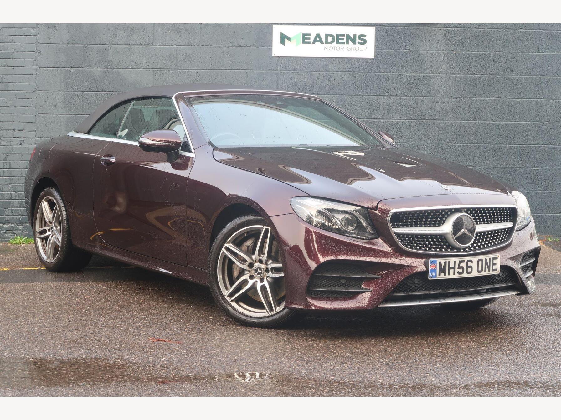 2018/68 Mercedes-Benz E Class 3.0 E450 V6 AMG Line (Premium Plus) Cabriolet G-Tronic+ 4MATIC Euro 6 (s/s) 2dr Convertible
